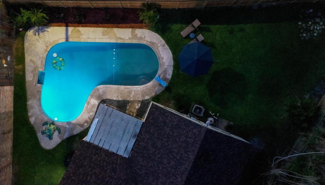 Villa 1976Houstongem Luminous Pvtpool & Hottub Dt20Mins For Lrg Families 6Beds 2Bath Exterior foto